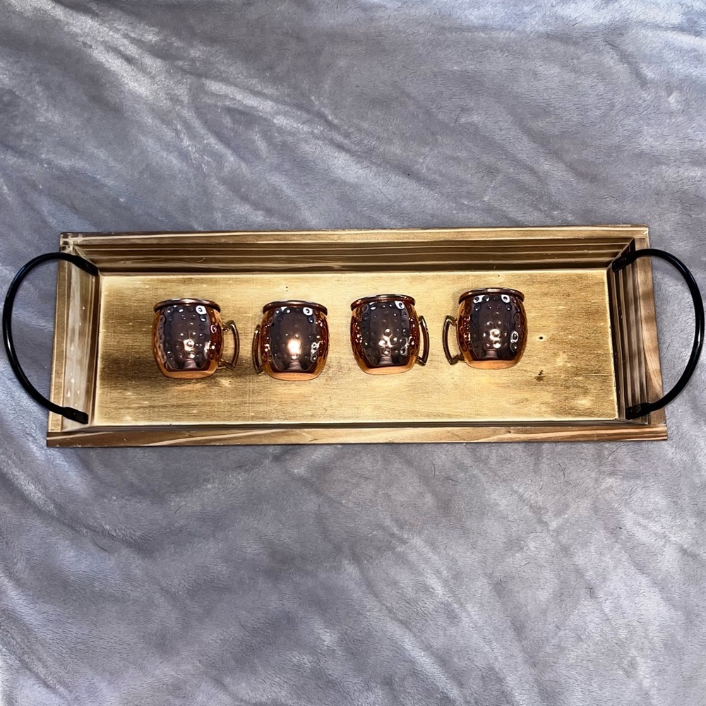 Copper Moscow Mule Shotglass Set